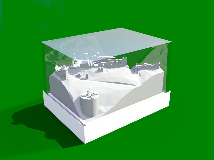 stary_jicin_1 Eshop Putujme - Nakladatelství PUTUJME se ve spolupráci s firmou VISTA Model podílelo na vzniku miniaturních modelů hradů Šostýn, Štramberk, Starý Jičín a Hukvaldy.