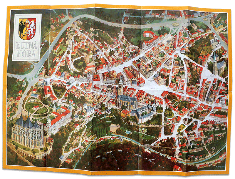 mapa kutna hora