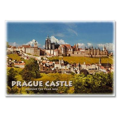rc089en Limitované edice a ostatní zboží: PRAGUE CASTLE around the year 1610