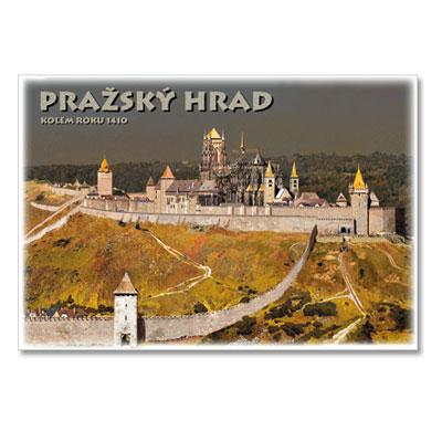 rc153 Řada dobových rekonstrukcí hradů a zámků České republiky: Pražský hrad - kolem roku 1410